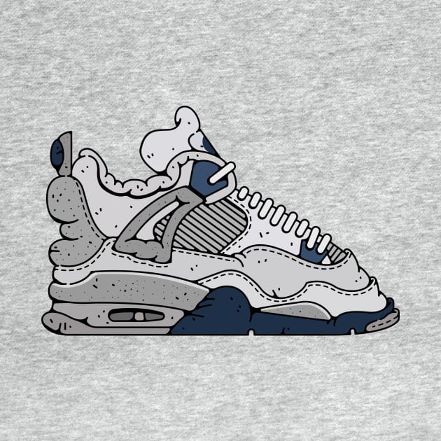 Air Jordan 4 Retro Midnight Navy by Franjos